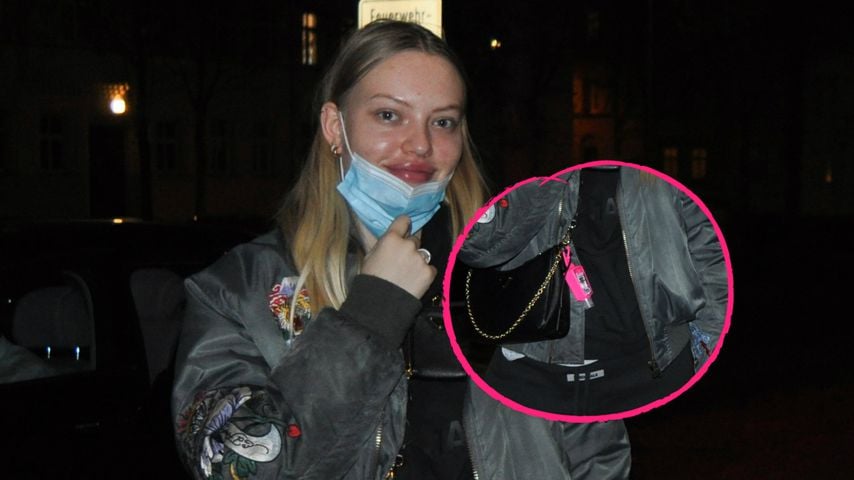 Hier ist Cheyenne Ochsenknechts Babybauch zu erahnen