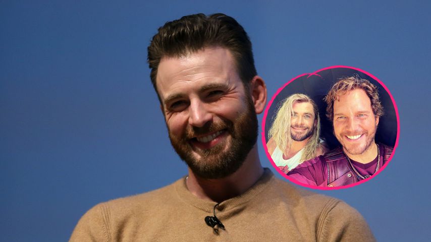 So witzig gratuliert Chris Hemsworth Kumpel Chris Evans