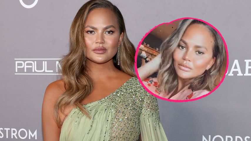 Neue Frisur: Chrissy Teigen trennt sich von Wallemähne