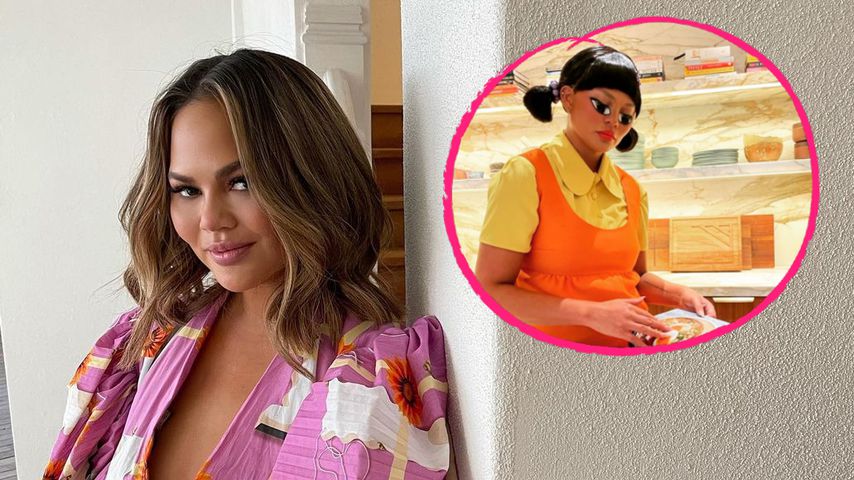 "Epischer Abend": Chrissy Teigen feiert "Squid Game"-Party