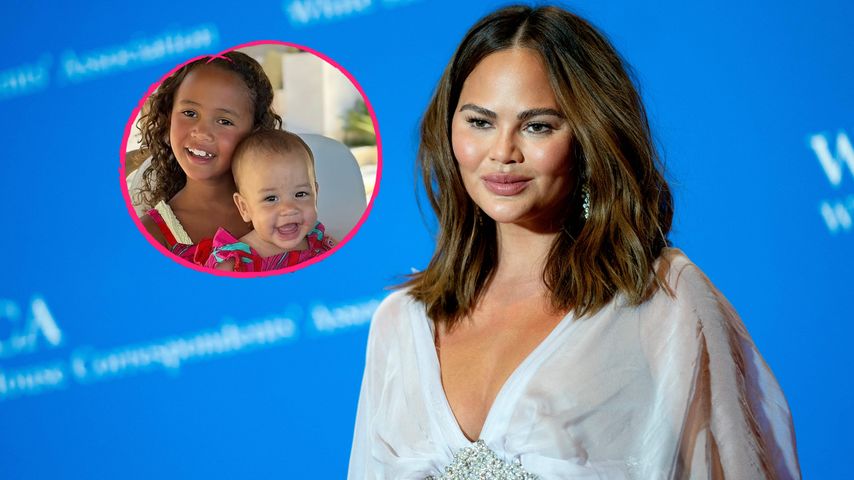 Chrissy Teigen teilt zuckersüßen Schnappschuss ihrer Töchter