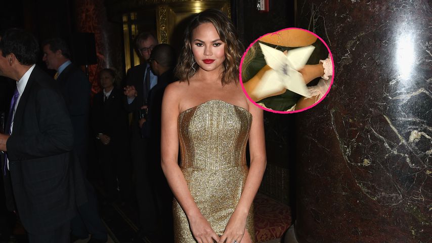 Chrissy Teigen bastelt Origami-Lilie für ihr verlorenes Baby