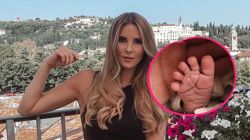 Kurz nach der Geburt: So entstand Christin Kaebers Babyfoto