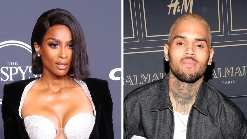 Collage: Ciara und Chris Brown