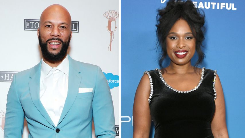 Wird es ernst? Common holt Jennifer Hudson von der Arbeit ab
