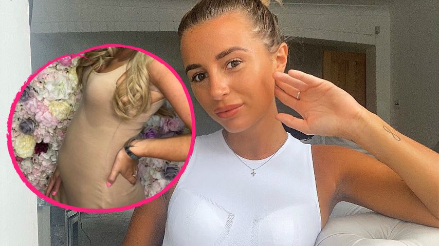 Kleine Kugel: Dani Dyer zeigt zum ersten Mal ihren Babybauch