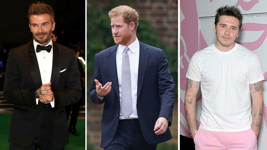 Stress mit David Beckham: Prinz Harry ignoriert Brooklyn!