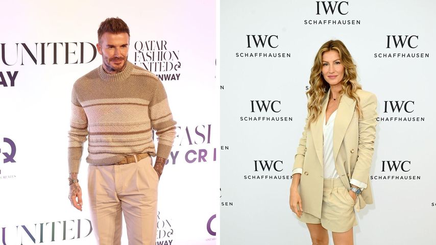 David Beckham und Gisele Bündchen modeln für neue Kampagne