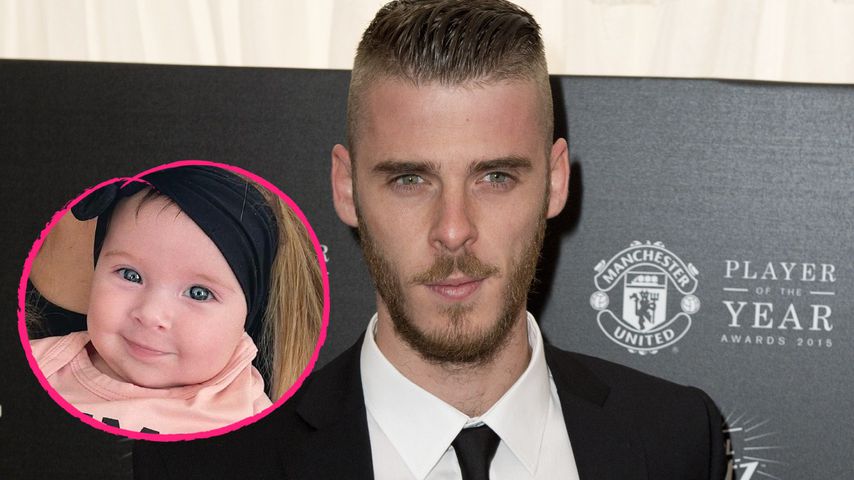 Erstmals mit Gesicht: Fußballstar David de Gea zeigt Tochter