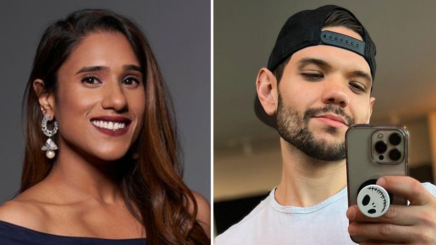 Pärchen-Indiz? "Liebe macht blind"-Deepti und Kyle auf Date