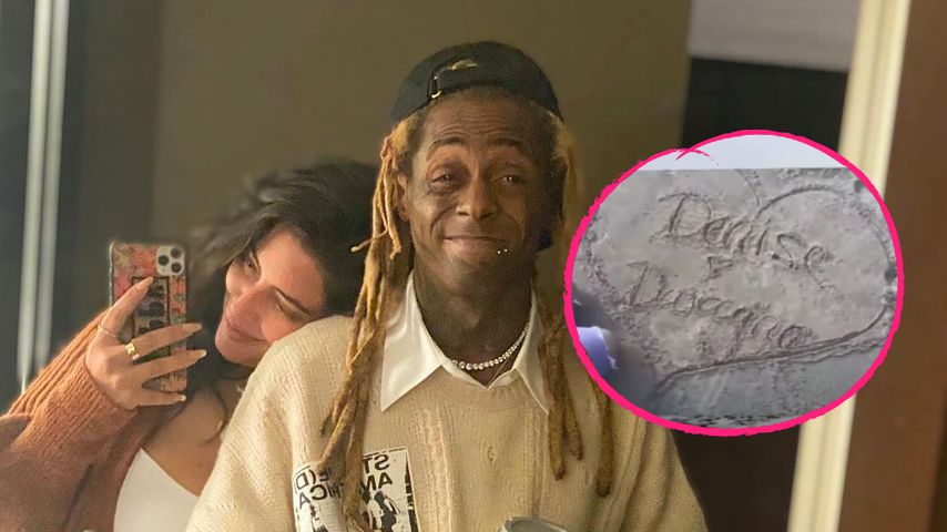 Herz in Sand: Lil Wayne und Denise wieder total verliebt