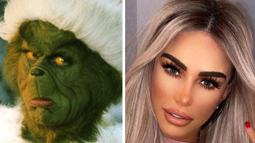 Aua! Katie Price' Freund Carl vergleicht sie mit dem Grinch