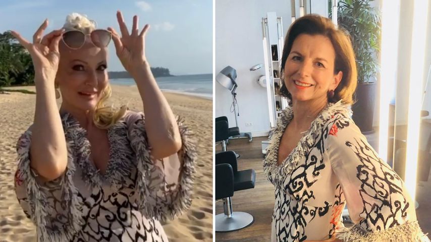 Désirée gegen Claudia: Wem steht dieses Sommerkleid besser?