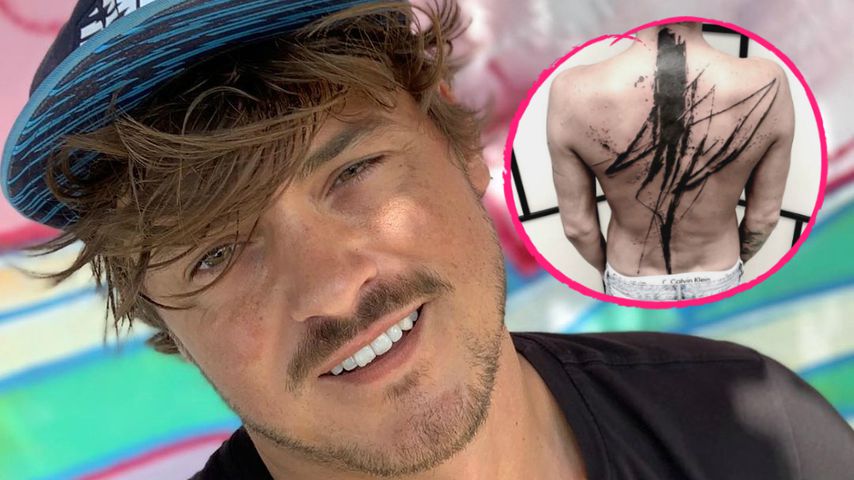 Warum? "Prince Charming"-Dominics Rücken ziert XXL-Tattoo