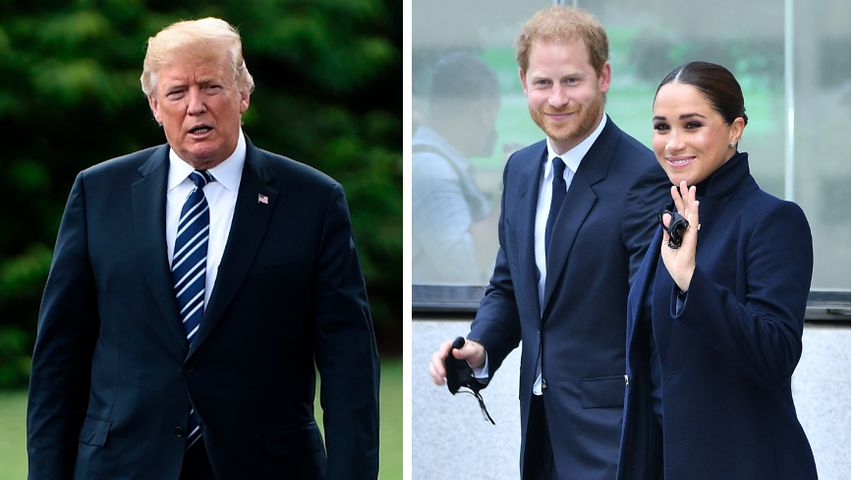 Donald Trump: Ehe von Harry und Meghan "tickende Zeitbombe"
