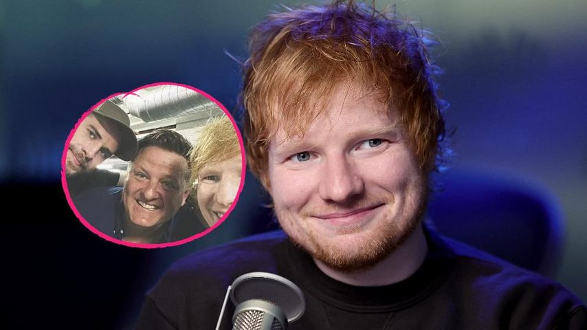 Mit Bier und Liam Hemsworth: Ed Sheeran läutet Tournee ein