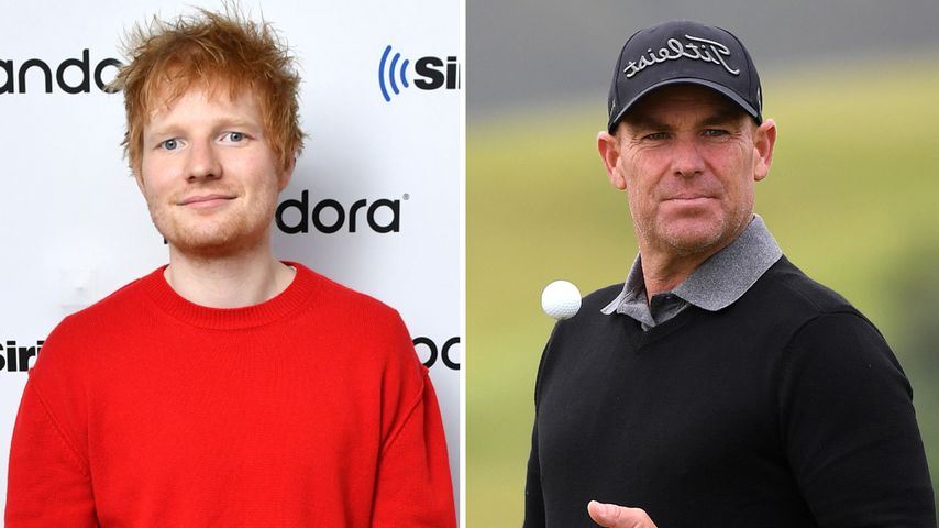 Sänger Ed Sheeran teilt rührende Worte über Shane Warne (†)