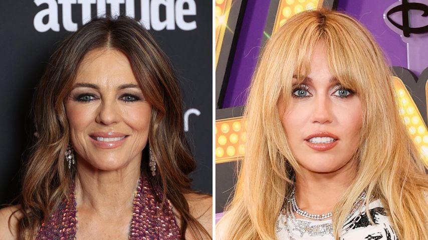 Elizabeth Hurley schwärmt plötzlich von Sängerin Miley Cyrus