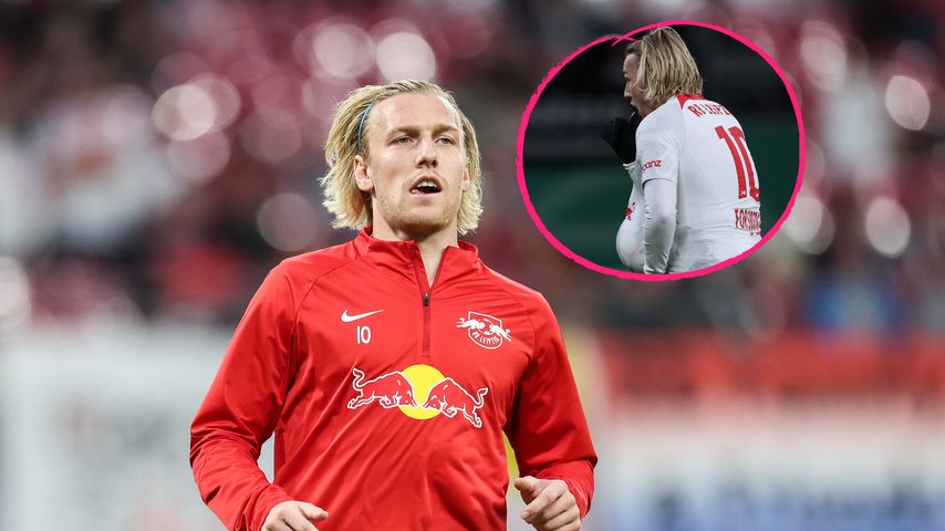 Mit Torjubel verkündet: Fußballer Emil Forsberg wird Vater
