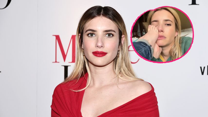 Seltener Clip: Emma Roberts teilt Moment mit Sohn Rhodes!