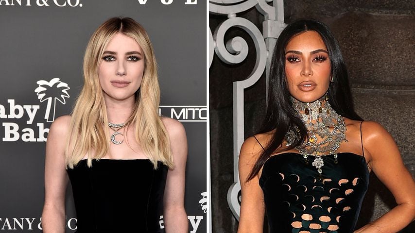 Klebrig? Emma Roberts spricht über ihren Serienkuss mit Kim