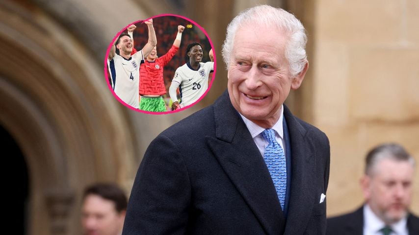 König Charles gratuliert England zum Einzug ins EM-Finale!