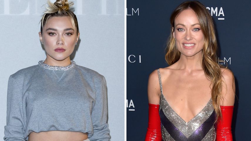 Kriselt es doch zwischen Florence Pugh und Olivia Wilde?