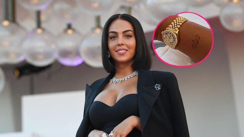 Für Cristiano: Georgina Rodriguez hat ein Liebes-Tattoo!