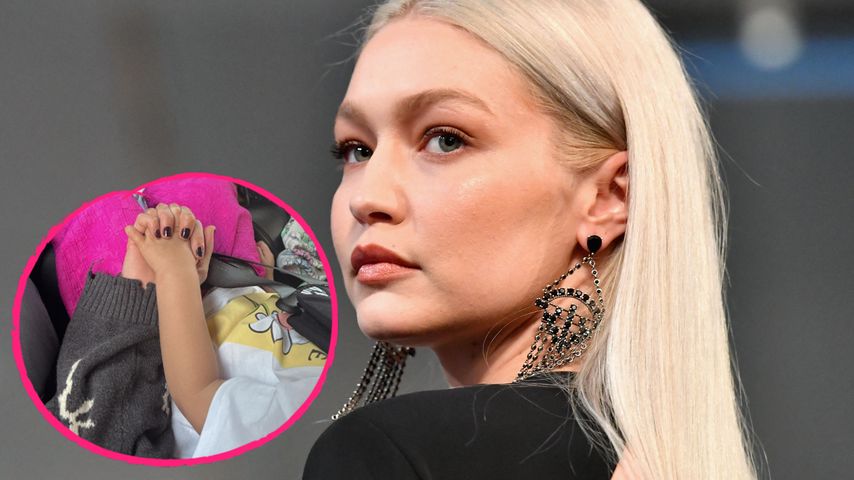 Süß! Gigi Hadid hält Händchen mit ihrem Töchterchen Khai