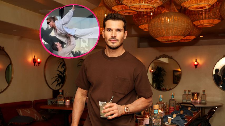 Videobeweis: Gleb Savchenko feiert Thanksgiving mit Brooks