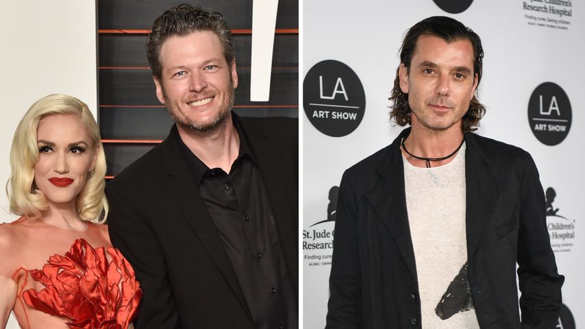 Gwen Stefani mit Blake und Ex Gavin bei Match ihres Sohnes