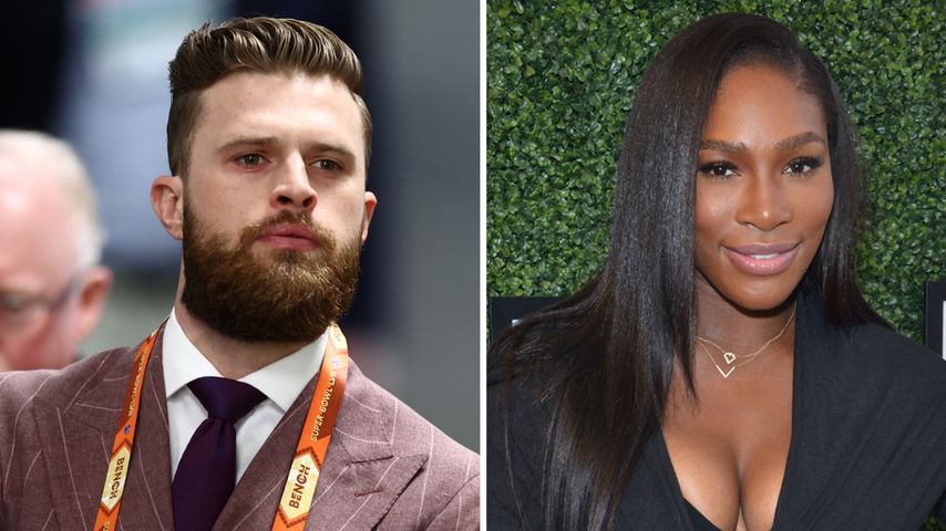 Serena Williams geht Harrison Butker bei Preisverleihung an!