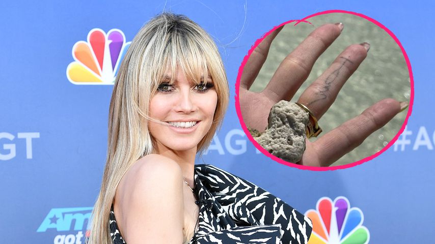 Gewusst? Heidi Klum trägt Tom-Tattoo auf ihrem Ringfinger