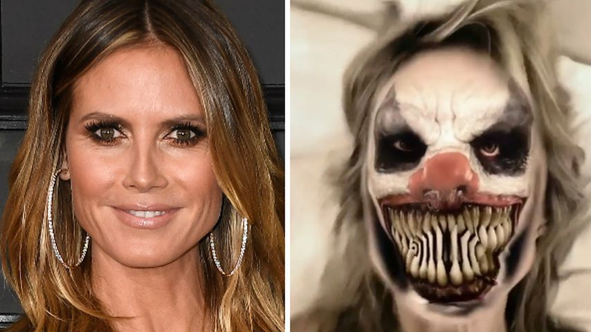 Gruselig: Heidi Klum lehrt ihren Fans im Bett das Fürchten