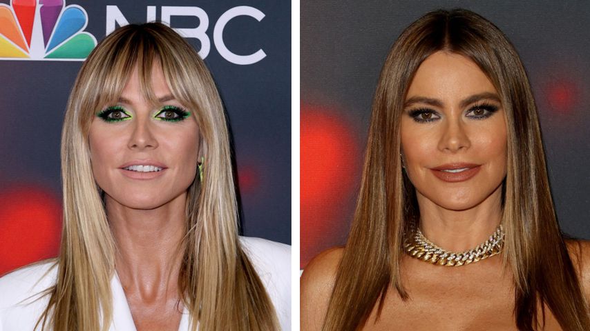 Glamourös: Heidi Klum und Sofia Vergara auf dem Red Carpet