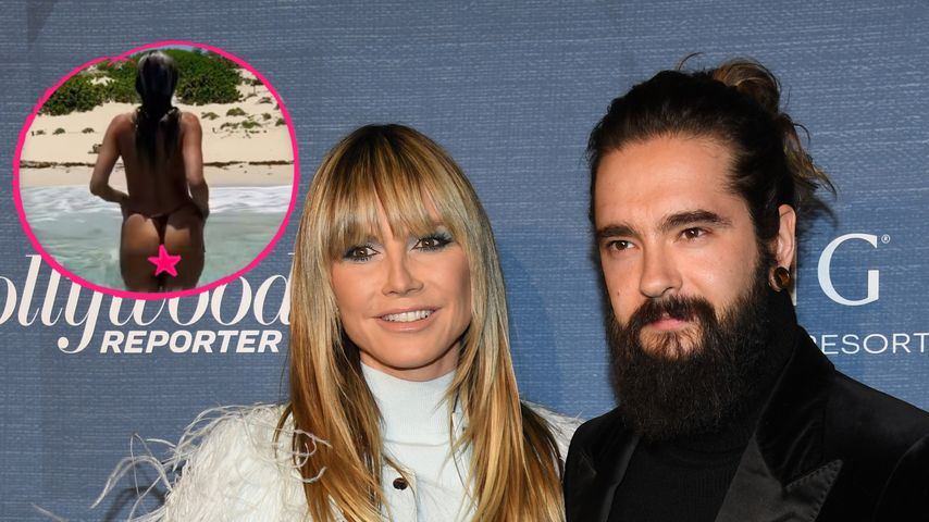 Nur im String-Bikini: So sexy verbringt Heidi Klum Urlaub