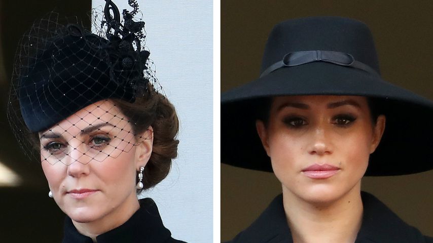 Deshalb standen Kate und Meghan auf verschiedenen Balkonen