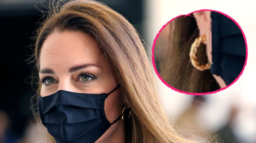 Modisch: Herzogin Kate zeigt sich mit günstigen Ohrringen