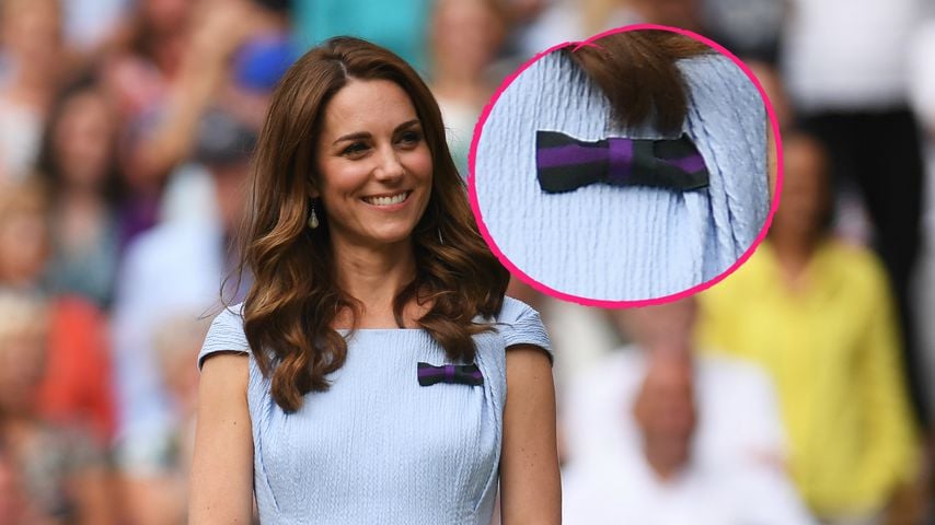 Kleine Schleife: Das steckt hinter Kates Wimbledon-Schmuck