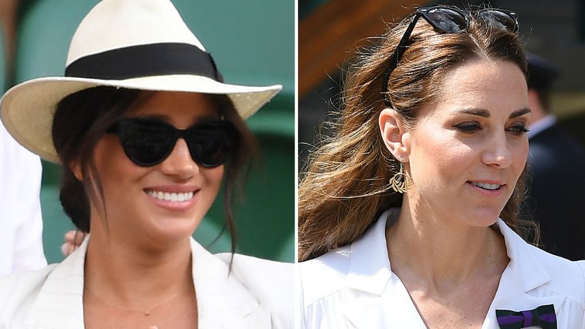 Wimbledon-Auftritt der Herzoginnen 2019: Wer war schicker?