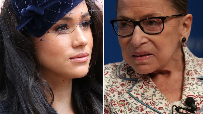 Meghan zollt Star-Juristin Ruth Bader Ginsburg (†) Tribut