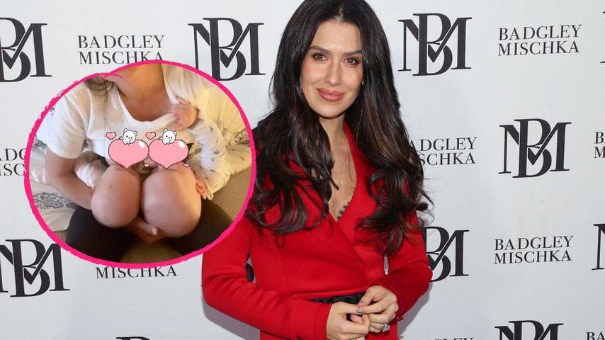Doppelte Arbeit: Hilaria Baldwin stillt ihre Babys parallel