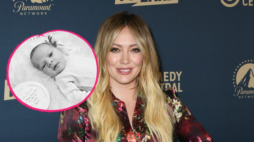"Ich bin da!": Hilary Duff stellt süßes Töchterchen Mae vor