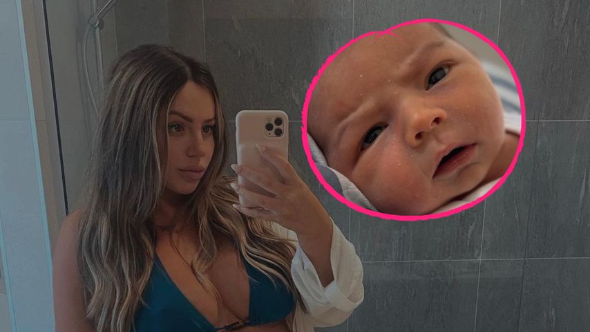 Name verraten: Holly Hagan teilt erstes Bild von ihrem Baby
