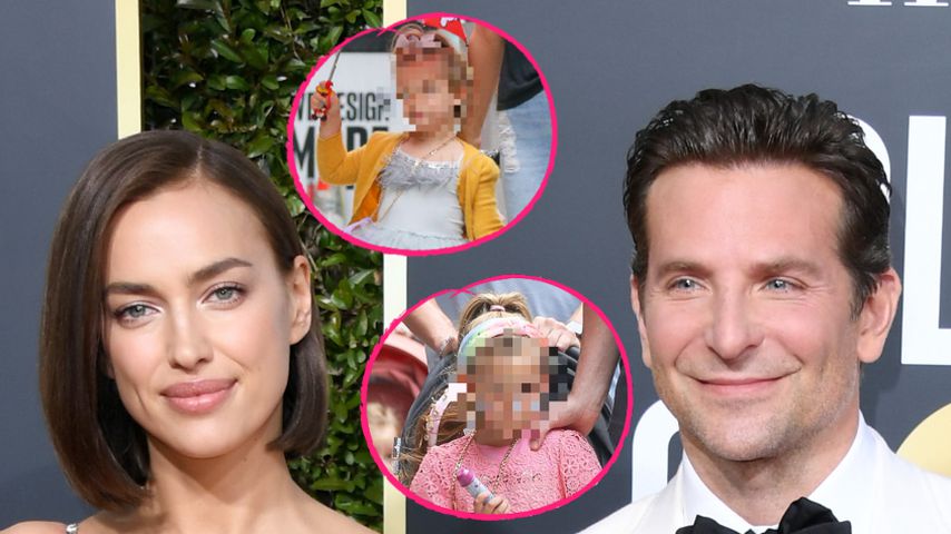 Irina Shayk und Bradleys Tochter in süßen Kleidern unterwegs
