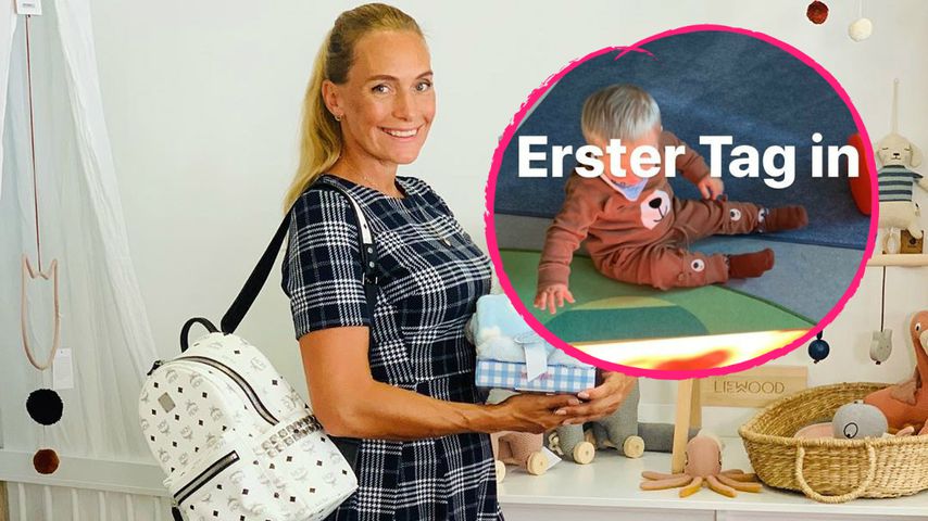 Erster Kitatag: So groß ist Ex-"Köln 50667"-Iris' Sohn schon