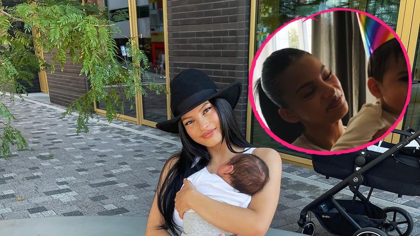 Emotional: Ivana Santacruz' Sohn Hady ist schon ein Jahr alt