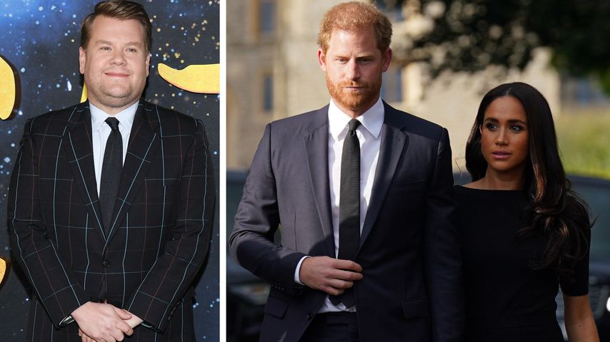 James Cordon besuchte Prinz Harry und Meghan in Kalifornien