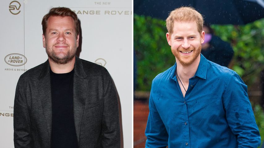 James Cordens und Prinz Harrys Kids treffen sich zum Spielen
