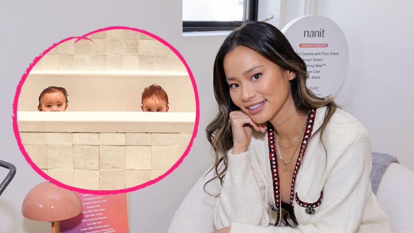 Zuckersüß: Jamie Chung teilt Badewannen-Foto ihrer Zwillinge